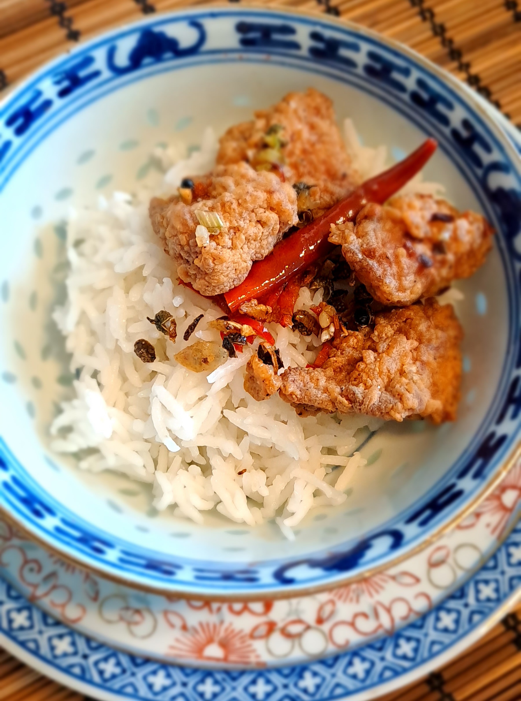 Sichuan fried chicken - NooNoosNibbles